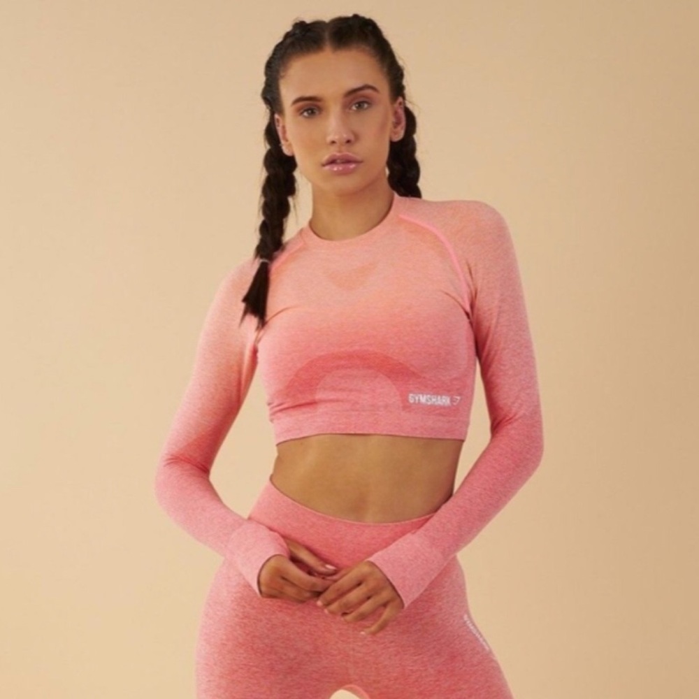 Gymshark Ombré Seamless Crop Top